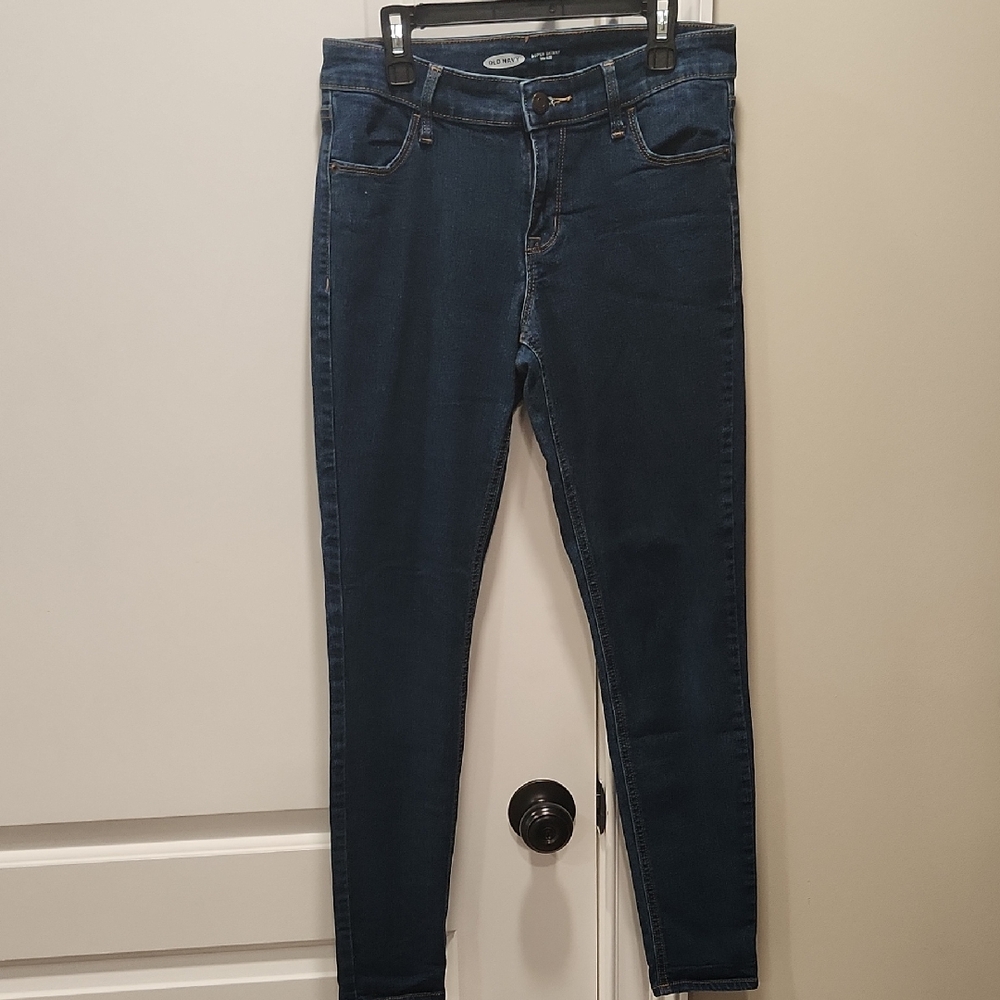 Old Navy Dark Blue Skinny Jeans